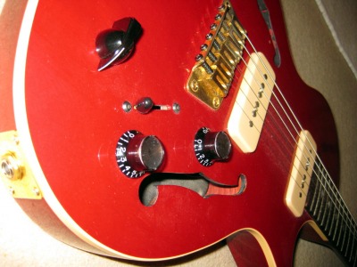 Gibson Blueshawk Electric Guitar Controls