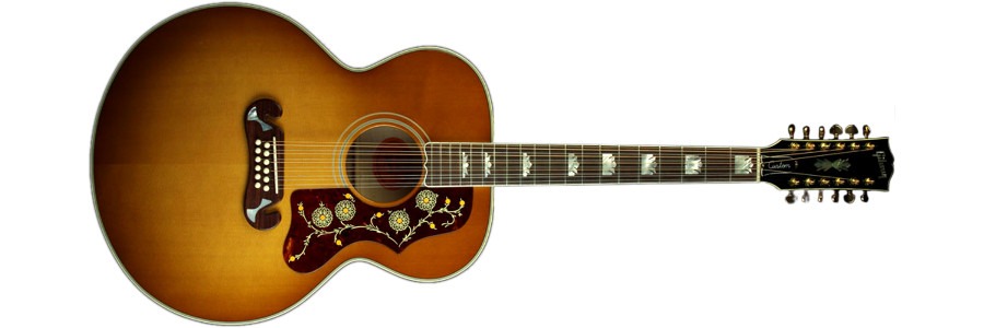 Gibson SJ-200 12 string acoustic guitar