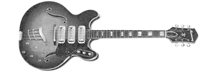 Harmony H75 electric guitar