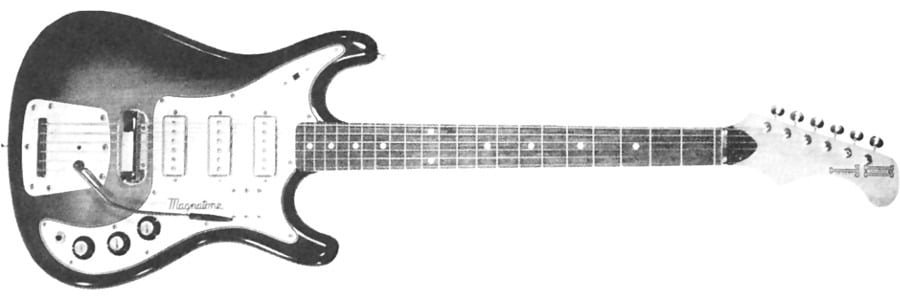 Magnatone Typhoon (X-20) electric guitar