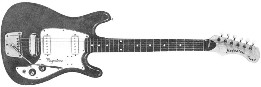 Magnatone Zephyr X-5 electric guitar