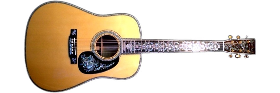 Martin D-100 Deluxe acoustic guitar