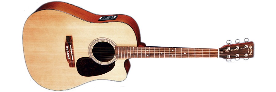 Martin DC-1 acoustic guitar with single cutaway and Fishman Matrix SLI EQ