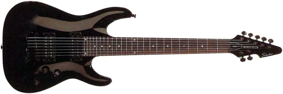 Schecter Omen-7 (2000) electric guitar