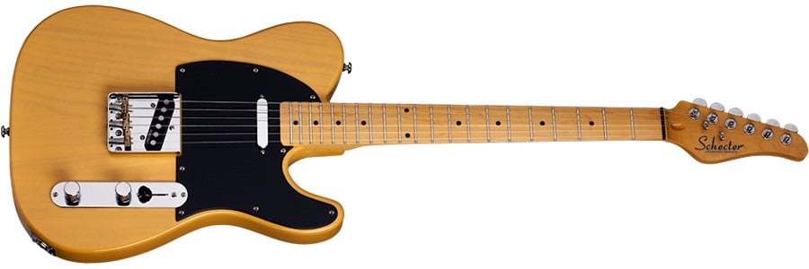 Schecter PT Standard blonde finish electric guitar