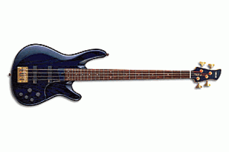 Yamaha TRB4 electric bass blue satin
