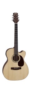 Mitchell T313ce Solid Spruce Top Auditorium Acoustic-Electric Guitar