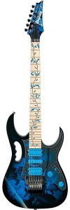 Ibanez Jem77P BFP Steve Vai Signature Jem Premium Series Electric Guitar Blue Floral Pattern