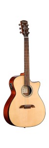 Alvarez Ag710cear Artist Series Grand Auditorium Acoustic-Electric Guitar Natural