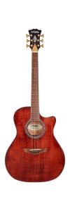 D'angelico Excel Series Gramercy Xt Grand Auditorium Acoustic-Electric Guitar Matte Walnut Stain