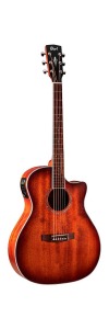 Cort Ga-Medx Grand Regal Mahogany Acoustic-Electric Guitar Natural