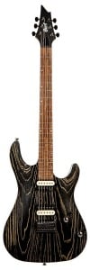 Cort Kx Series 6 String Electric Guitar Etched Black And Gold