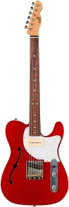 Lsl Instruments Thinbone S/P90 Electric Guitar Candy Apple Red