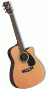 YAMAHA FGX 412 SC electro-acoustic guitar