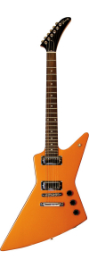 Gibson X-plorer Studio, electric guitar in metallic copper finish.