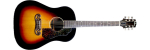 Gibson J-55 acoustic guitar from 1941, sunburst finish with moustache bridge