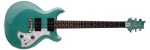 PRS Mira electric guitar, blue with white pickguard