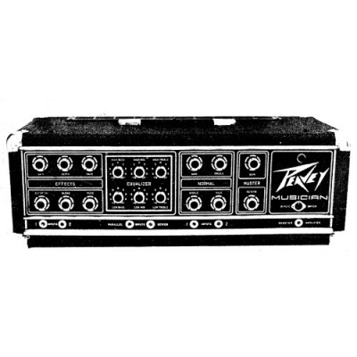 Peavey Musician solid state amplifier head