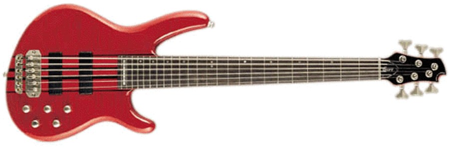 Cort NA6 red bass guitar