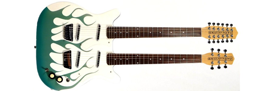 Danelectro Doubleneck 6&12 string electric guitar