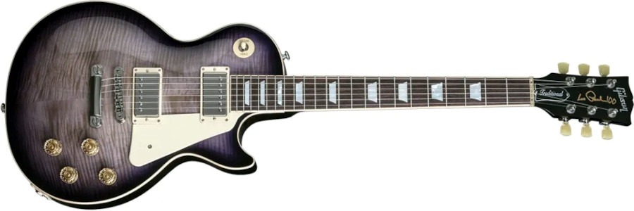 Gibson Les Paul Traditional 2015 electric guitar in placid purple  finish