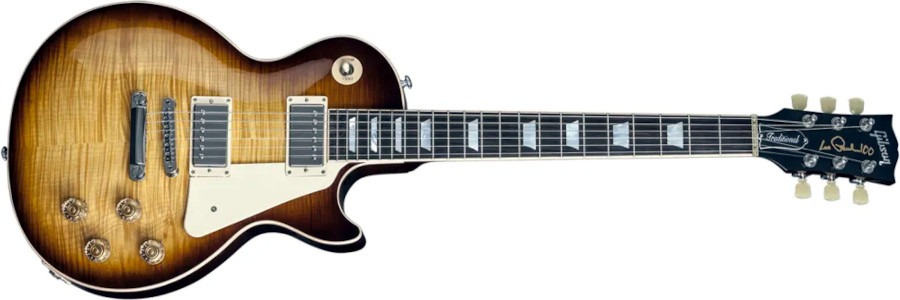 Gibson Les Paul Traditional 2015 electric guitar in tobacco burst  finish