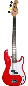 Probe Precision bass guitar, red finish